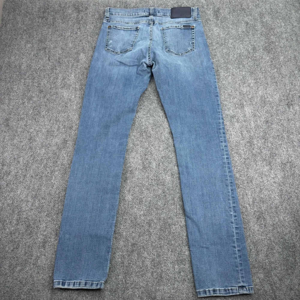 Fidelity Jeans Mens 34 (Fits 32x33.5) Blue Torino Slim Fit Cruz Stretch *FADED - Picture 12 of 16